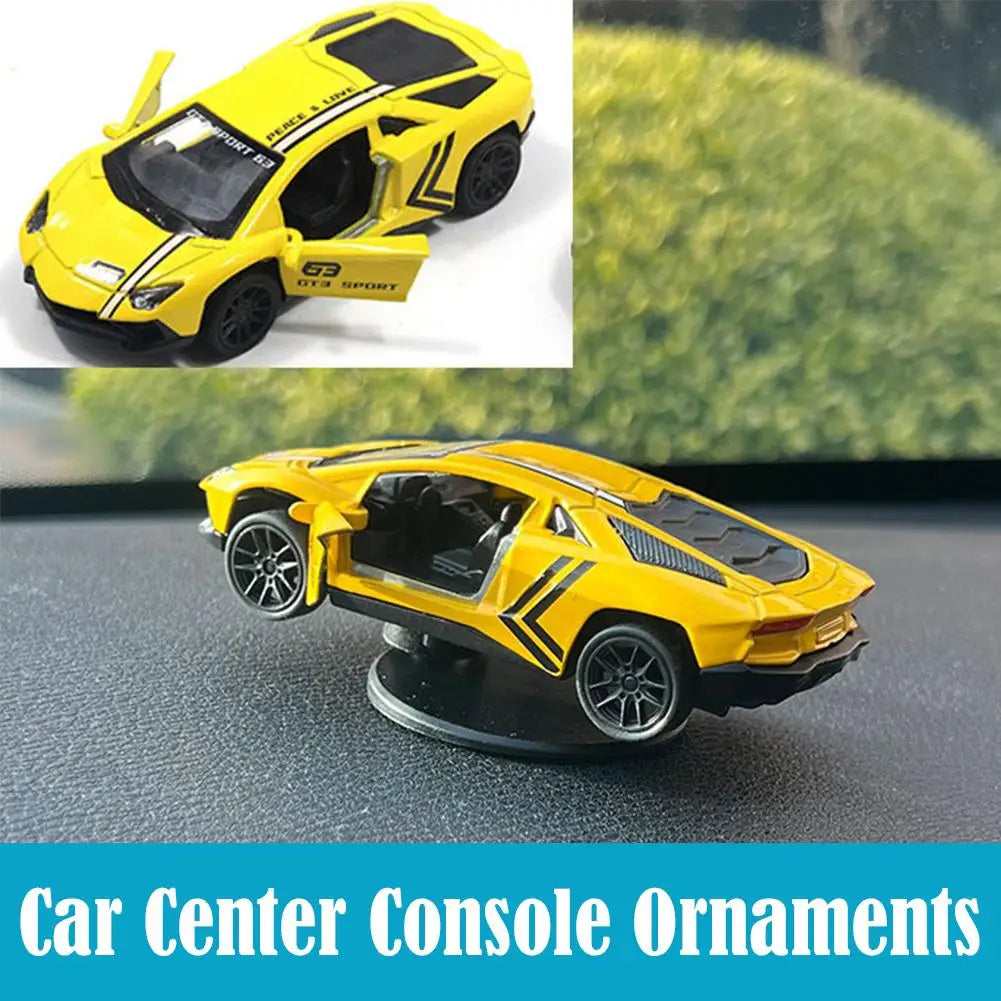 AE86 Drift Rotating Auto Turning Gyroscope Alloy Car Model Interior Center Console Decorative Ornaments Christmas Holiday Gifts