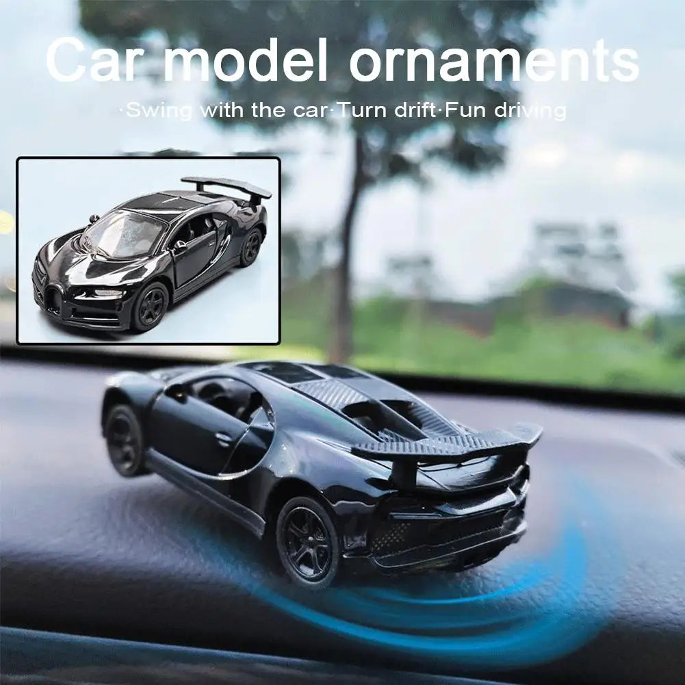 AE86 Drift Rotating Auto Turning Gyroscope Alloy Car Model Interior Center Console Decorative Ornaments Christmas Holiday Gifts