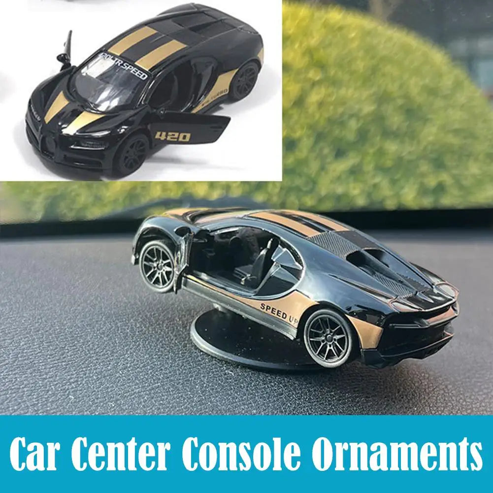 AE86 Drift Rotating Auto Turning Gyroscope Alloy Car Model Interior Center Console Decorative Ornaments Christmas Holiday Gifts