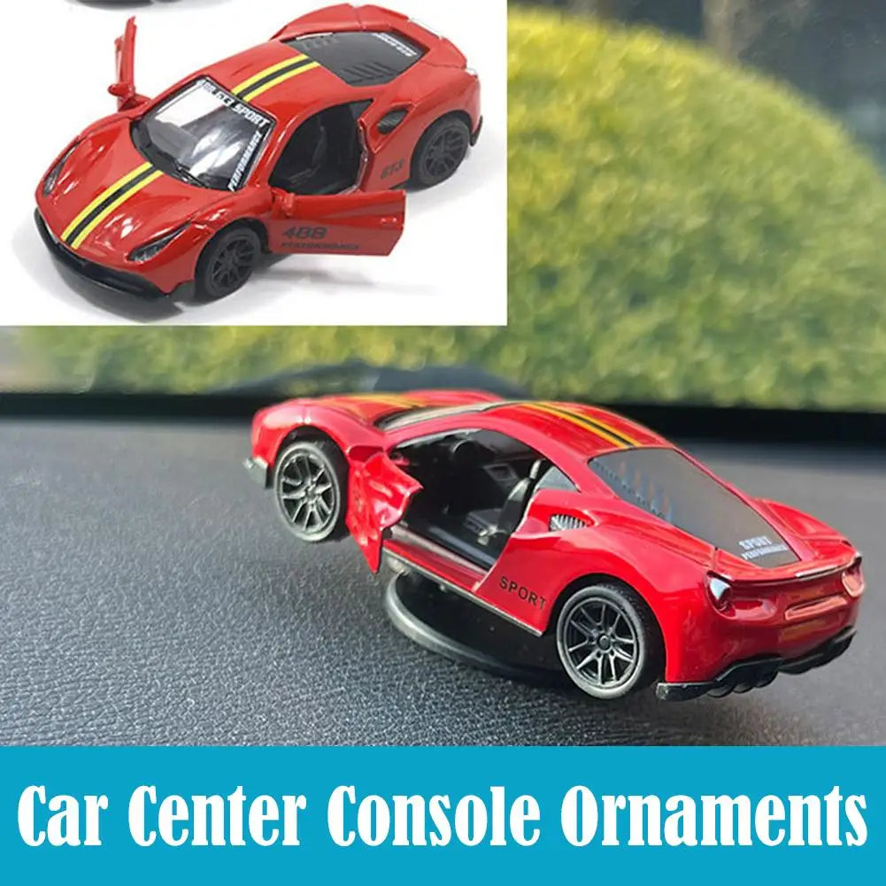 AE86 Drift Rotating Auto Turning Gyroscope Alloy Car Model Interior Center Console Decorative Ornaments Christmas Holiday Gifts
