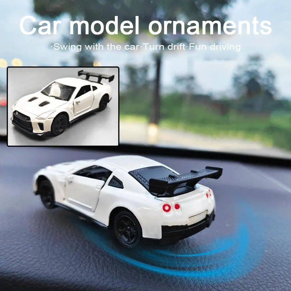 AE86 Drift Rotating Auto Turning Gyroscope Alloy Car Model Interior Center Console Decorative Ornaments Christmas Holiday Gifts