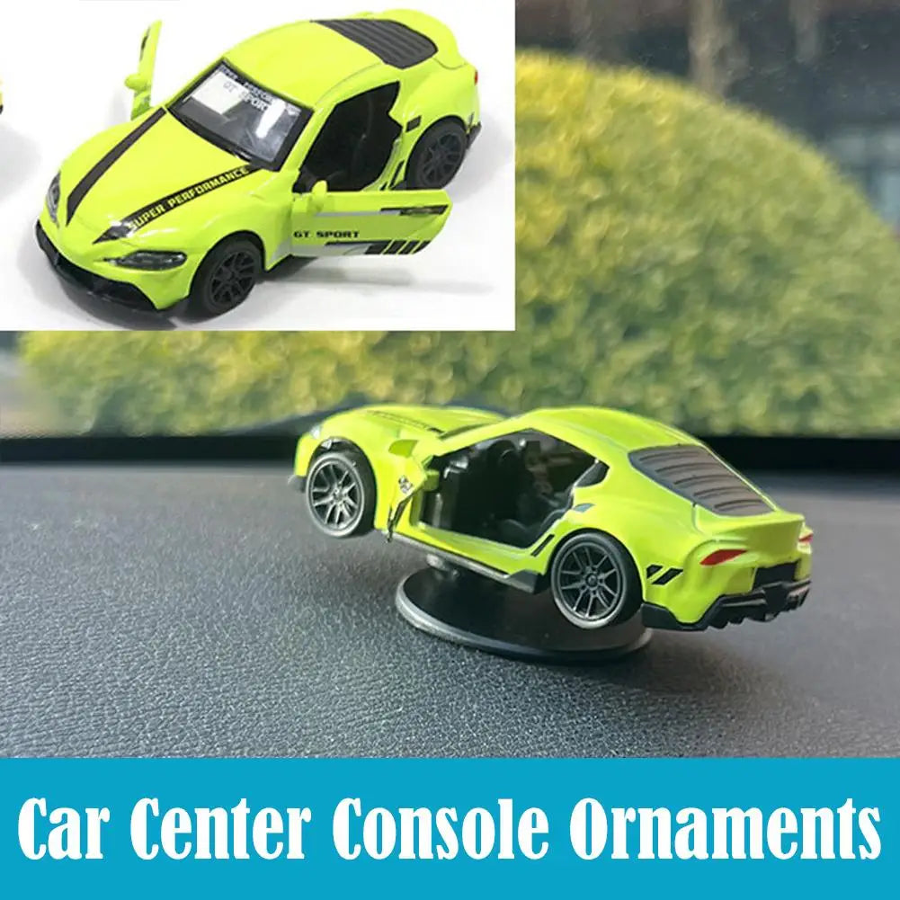 AE86 Drift Rotating Auto Turning Gyroscope Alloy Car Model Interior Center Console Decorative Ornaments Christmas Holiday Gifts