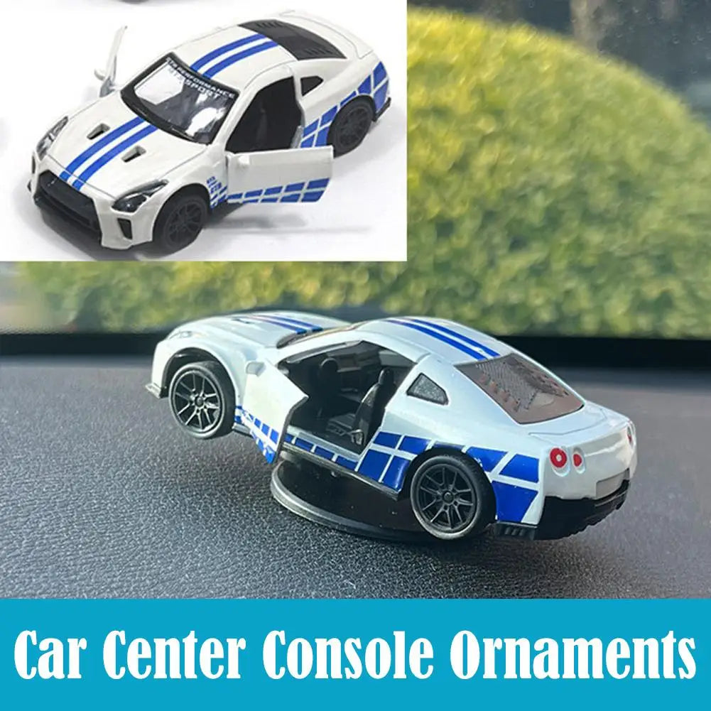 AE86 Drift Rotating Auto Turning Gyroscope Alloy Car Model Interior Center Console Decorative Ornaments Christmas Holiday Gifts