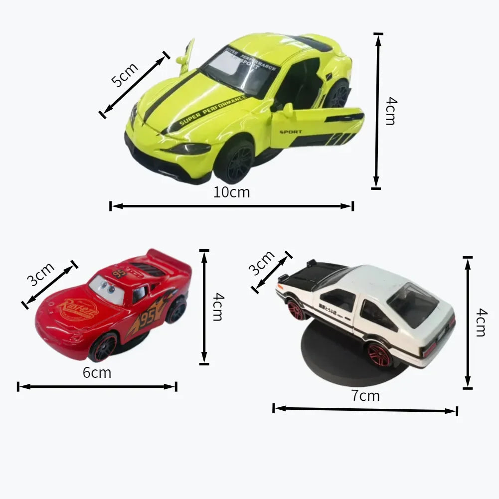 AE86 Drift Rotating Auto Turning Gyroscope Alloy Car Model Interior Center Console Decorative Ornaments Christmas Holiday Gifts